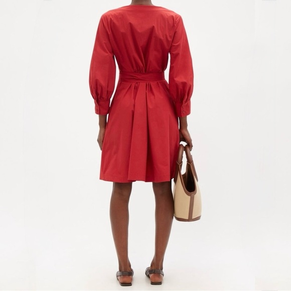 MAXMARA • Faita Shirt Dress in Cherry - Picture 2 of 16